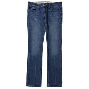 {GAP 1969 Vintage} "Low Rise Straight Leg" Blue Stretch Denim Jeans